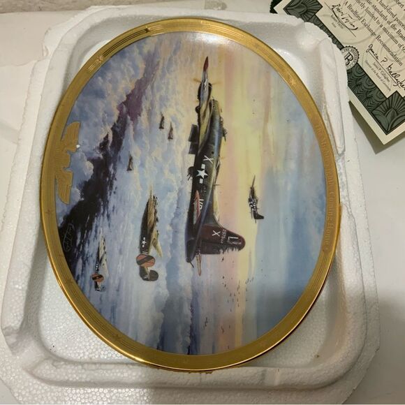 The Mighty Eighth Coming Home, Commemorative Plate #606A - Picture 2 of 7